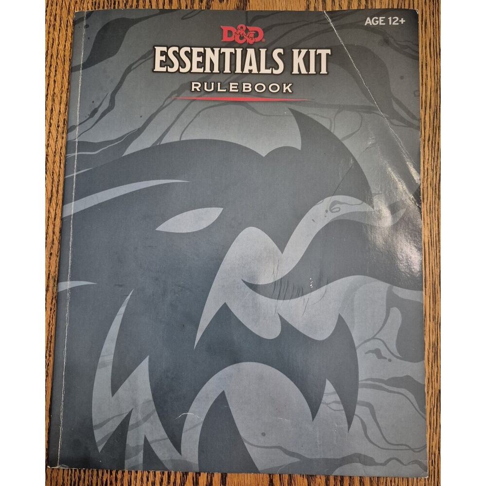 D&D Essentials Kit RULEBOOK 2019 Wizards of the Coast Dungeons and Dragons